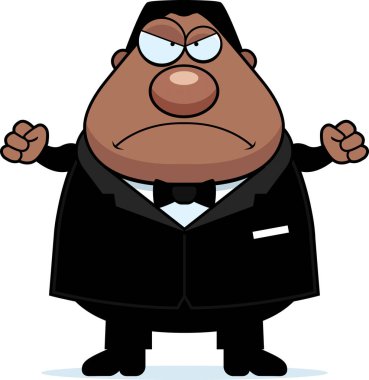 Çizgi film damat kızgın