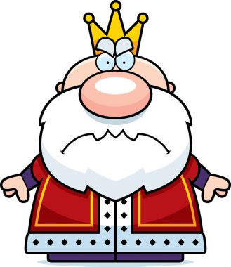 Çizgi film kızgın Kral