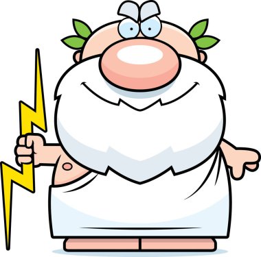 Çizgi film Zeus yıldırım