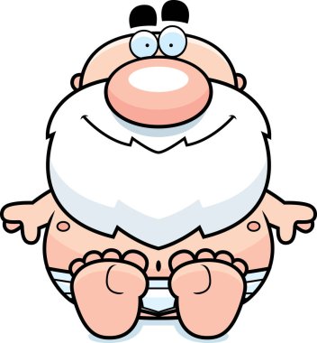 Adam iç çamaşırı oturma