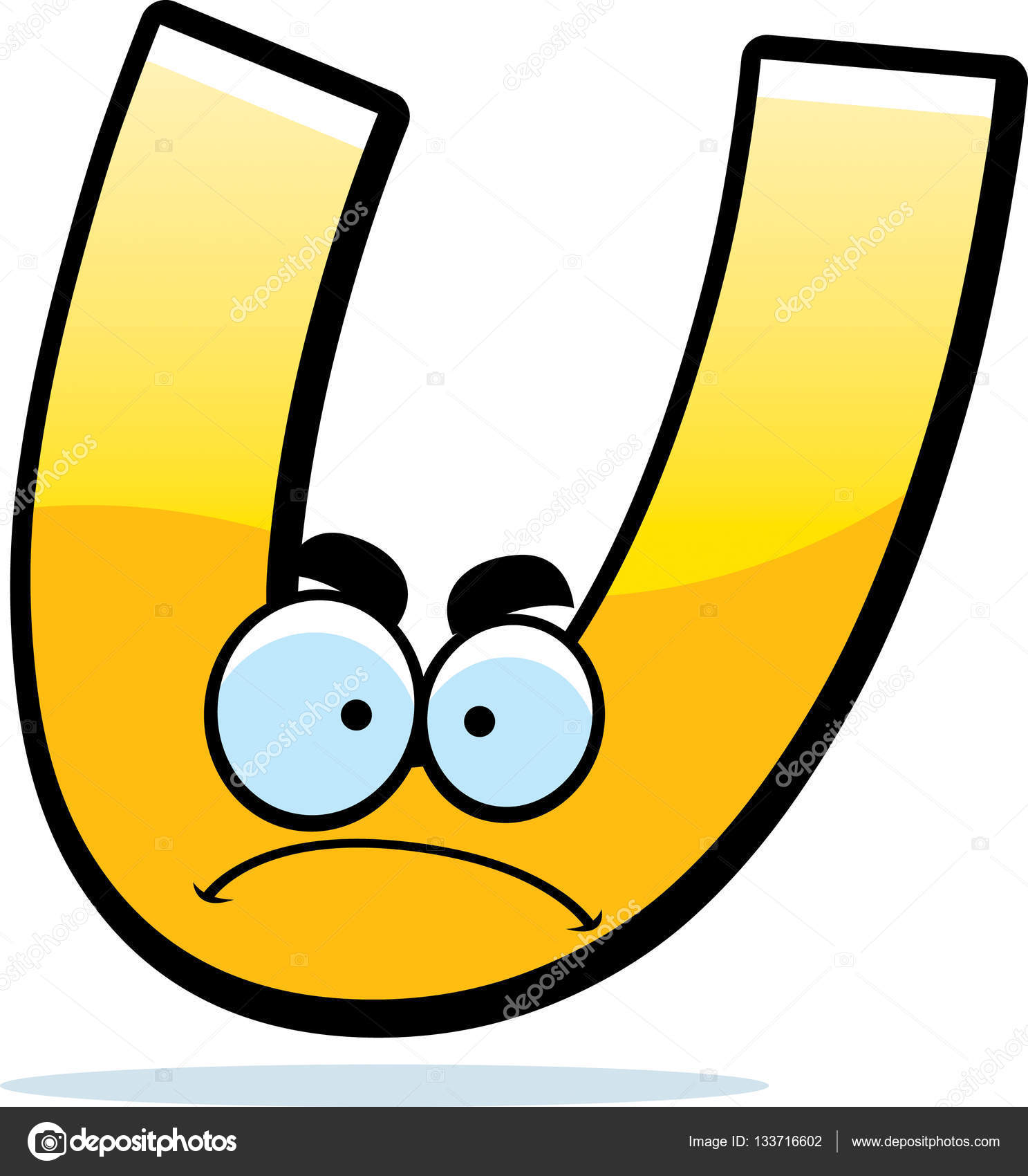 Angry Cartoon Letter U Stock Vector Image by ©cthoman #133716602 Angry Cartoon Letter U Stock Vector Image by ©cthoman #133716602