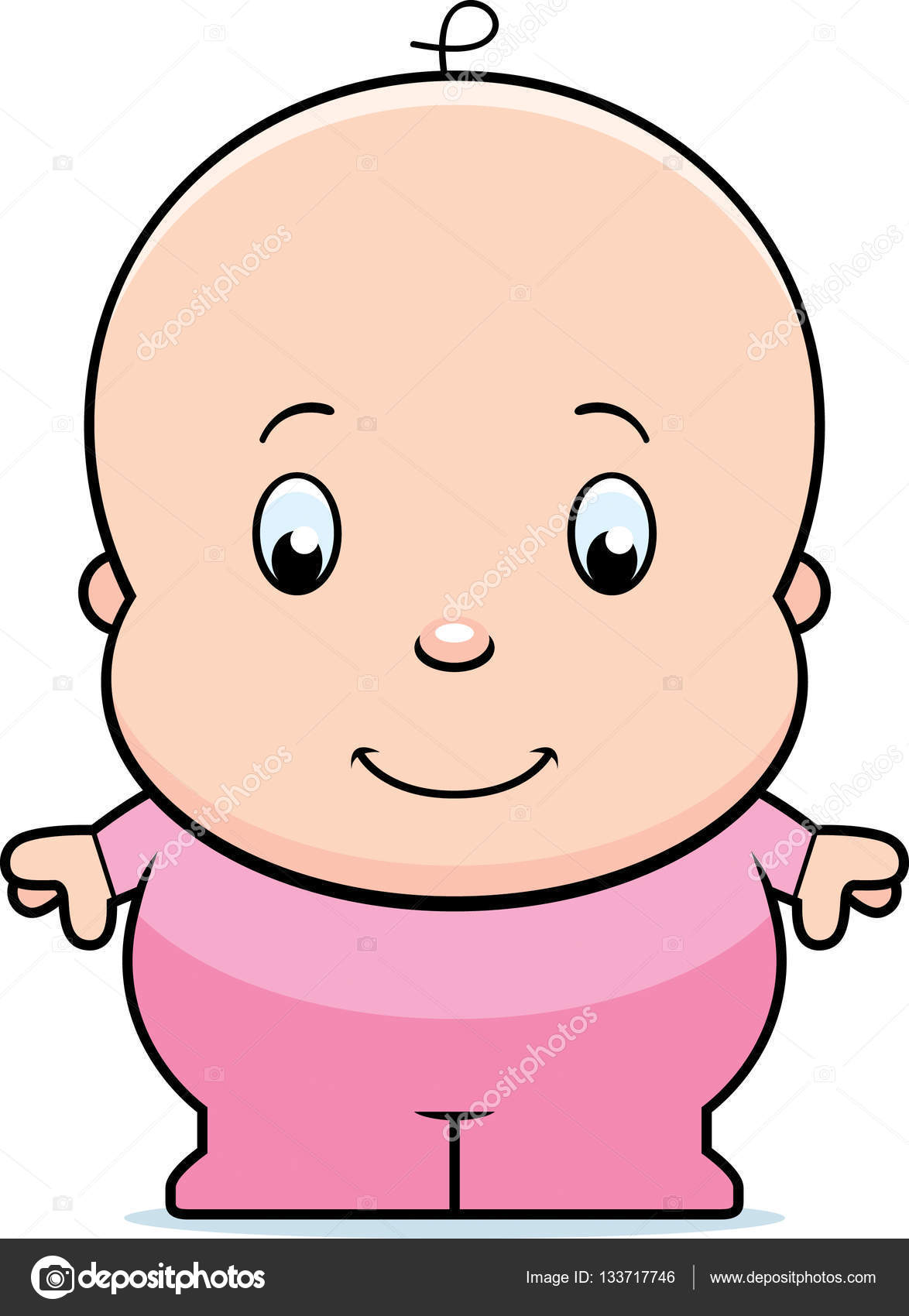 Niña aburrida animada | niña del dibujo animado — Vector de stock