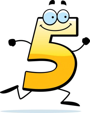 Beş çalışan çizgi film