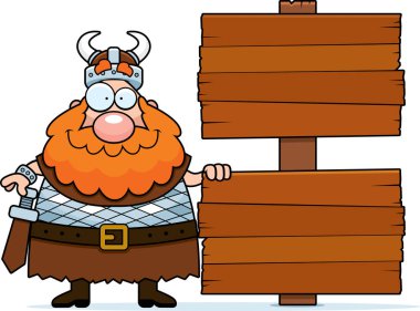 Çizgi film Viking işareti