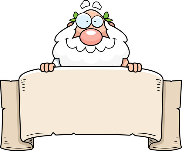 Cartoon Greek Banner