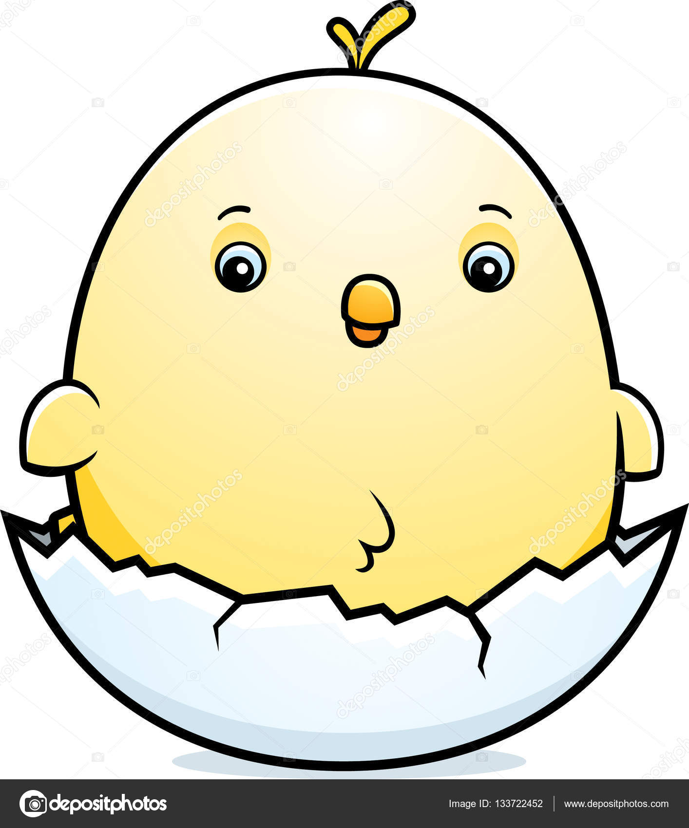 Cartoon Baby Chicken Egg Stock Vector Image by ©cthoman #133722452