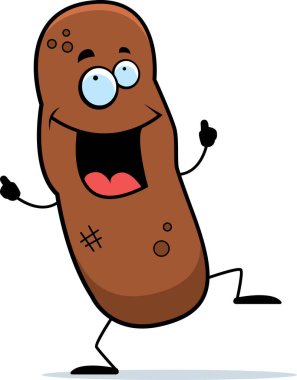 Dans çizgi film bok