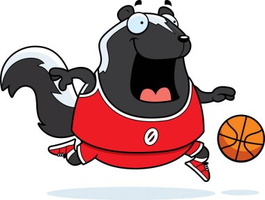 Çizgi film kokarca basketbol