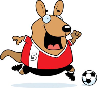 Çizgi film Wallaby futbol