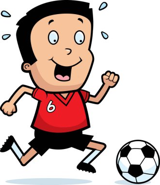 çizgi film çocuk futbol