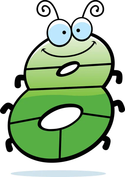 Cartoon Number Eight Bug — Stock Vector