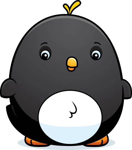 Cartoon Baby Penguin — Stock Vector