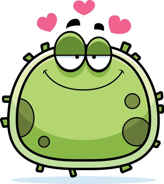 Microbio Germen Amor — Vector de stock