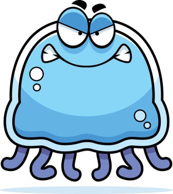 Kızgın küçük denizanası