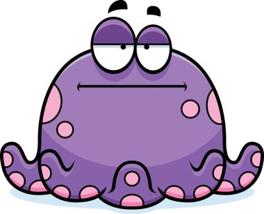 Sıkılmış küçük ahtapot