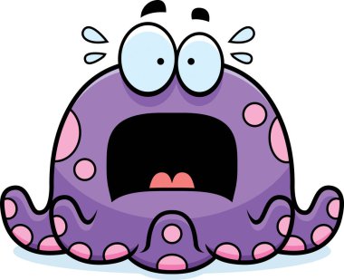 Korkmuş küçük ahtapot