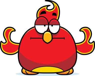 Sıkılmış küçük Phoenix