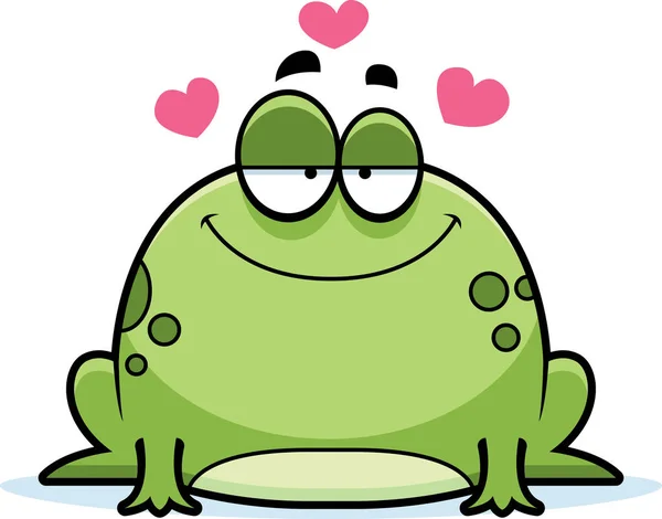 Little Frog Love — Stock Vector