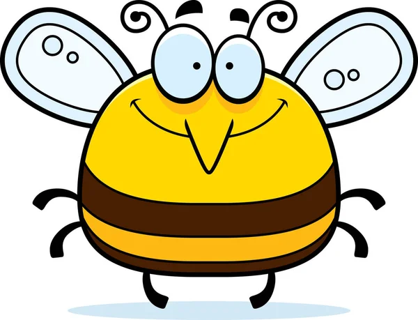 Lachende weinig Bee — Stockvector