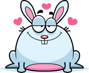 Aşık küçük tavşan