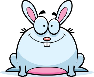 Gülümseyen küçük tavşan