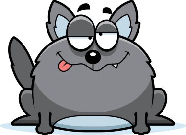 Küçük kurt sarhoş