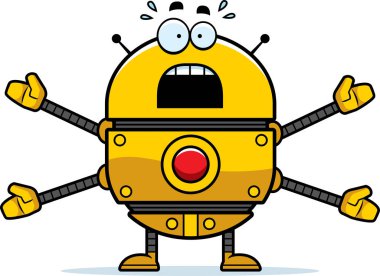 Korkmuş altın Robot