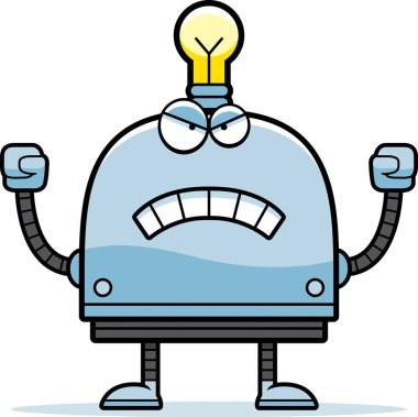 Kızgın küçük Robot