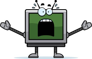 Korkmuş bilgisayar monitörü