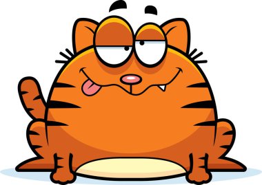 Sarhoş küçük kedi