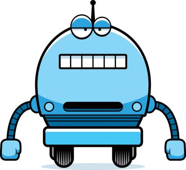 Heyecansız erkek Robot