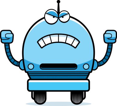 Kızgın erkek Robot