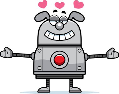Robot köpek sarılma