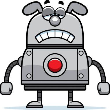 Üzgün Robot köpek