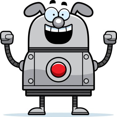 Robot köpek kutluyor