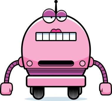 Heyecansız kadın Robot