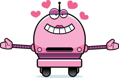 Kadın Robot sarılma