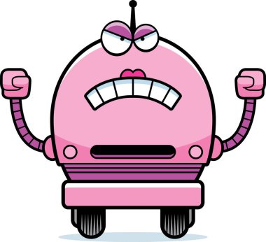 Öfkeli kadın Robot