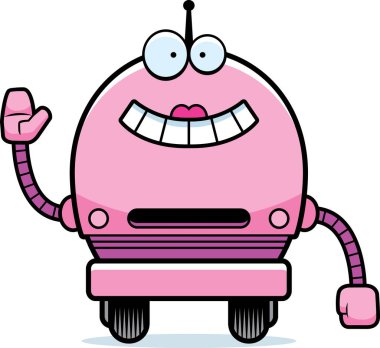 Kadın Robot sallayarak