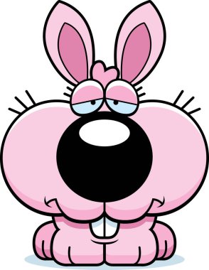 Çizgi film üzgün Bunny tavşan
