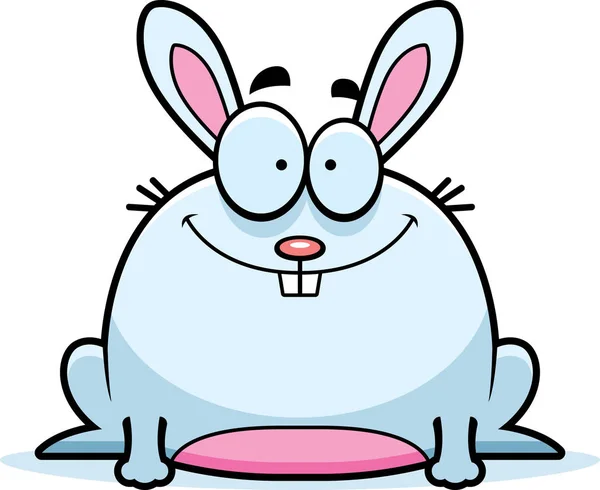 Petit lapin souriant — Image vectorielle