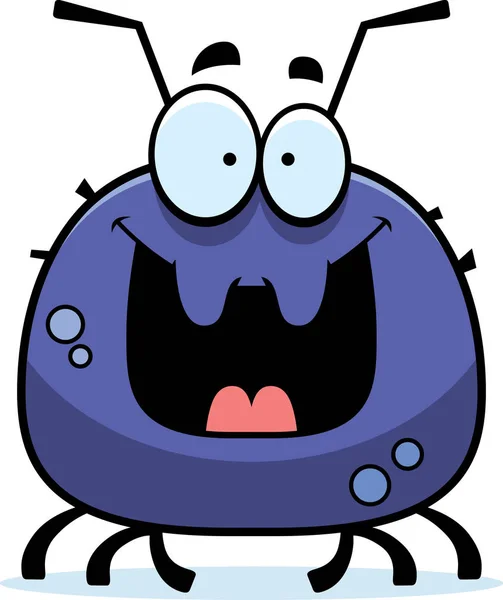 快乐的小小蜱虫 — 图库矢量图片