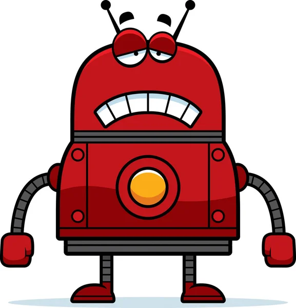 Free Vectors  red robot catcher icon