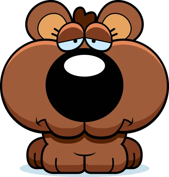 ourson triste. dessin animé — Image vectorielle liusaart ... ourson triste. dessin animé — Image vectorielle liusaart ...