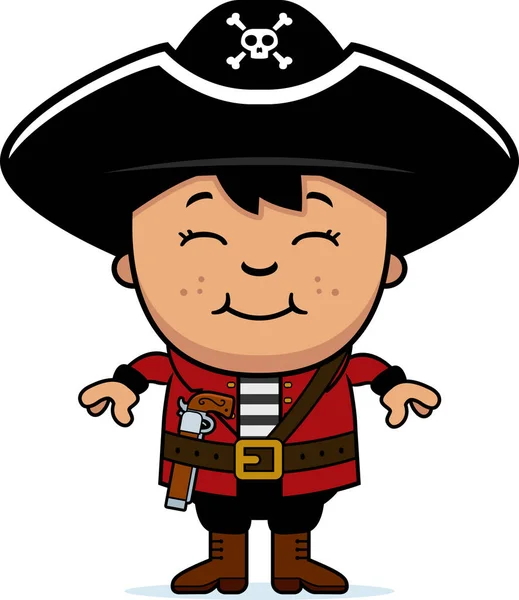 Ευτυχισμένος Pirate Boy — Διανυσματικό Αρχείο