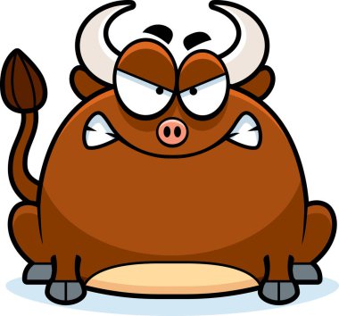 Küçük kızgın boğa