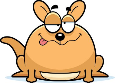 Sarhoş küçük kanguru