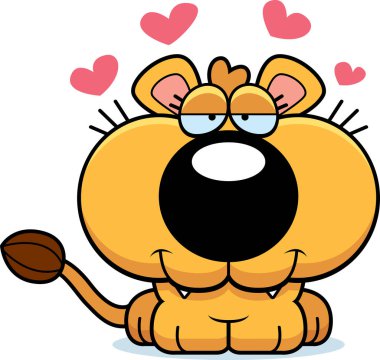 Çizgi film dişi aslan yavrusu aşk