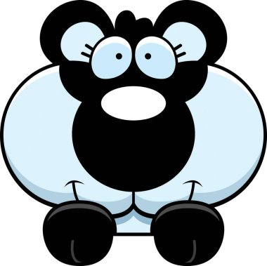 Çizgi film Panda yavrusu bakma