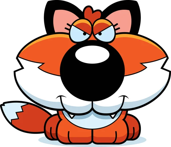 Cartoon Sly Fox — Stock Vector © totallyjamie #72503311
